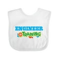 thumbnail image 1 of Inktastic Engineer in Training Boys or Girls Baby Bib, 1 of 4
