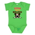 thumbnail image 1 of Inktastic English Bulldog Dog Girls Baby Bodysuit, 1 of 5