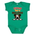 thumbnail image 1 of Inktastic English Bulldog Dog Girls Baby Bodysuit, 1 of 5