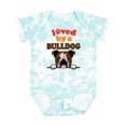thumbnail image 1 of Inktastic English Bulldog Dog Girls Baby Bodysuit, 1 of 5