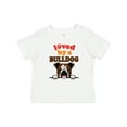 thumbnail image 1 of Inktastic English Bulldog Dog Girls Baby T-Shirt, 1 of 5