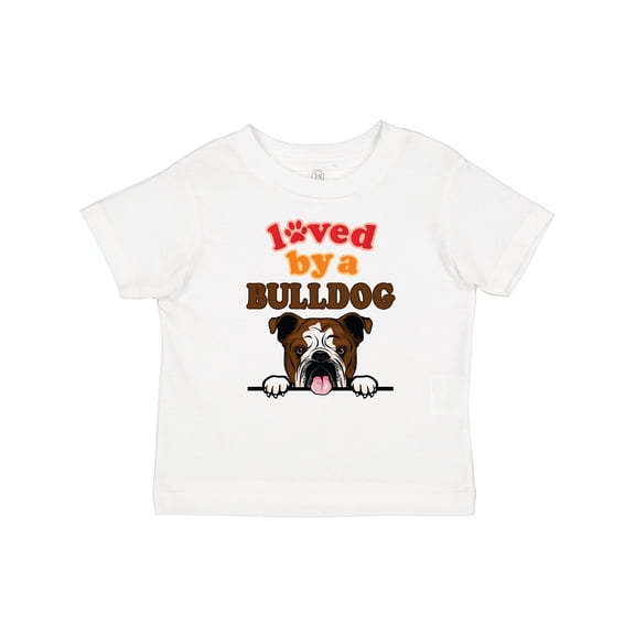 Inktastic English Bulldog Dog Girls Baby T-Shirt