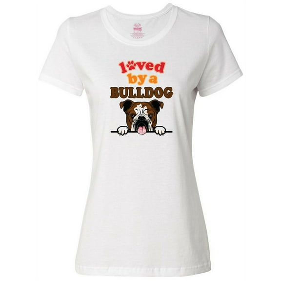 Inktastic English Bulldog Dog Women's T-Shirt