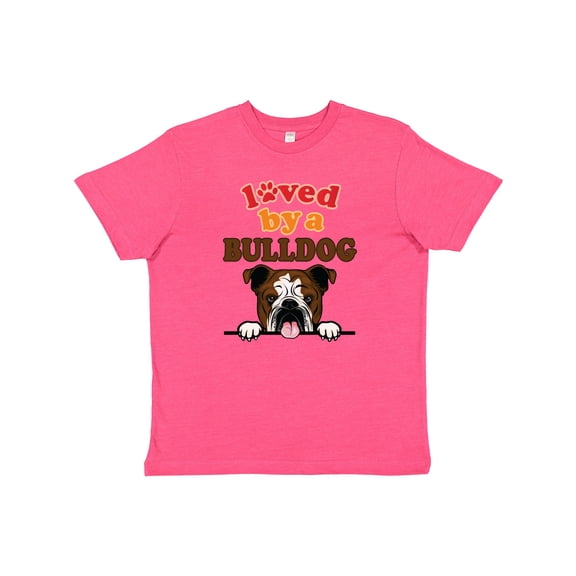 Inktastic English Bulldog Dog Youth T-Shirt