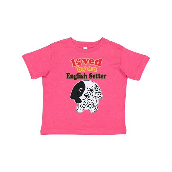 Inktastic English Setter Dog Boys or Girls Toddler T-Shirt