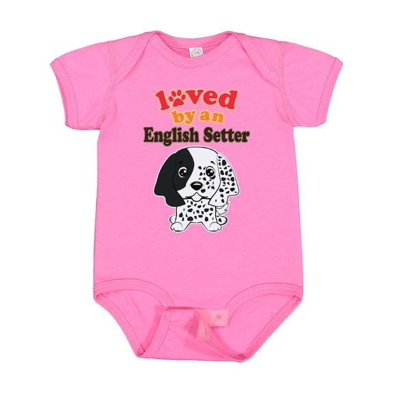 Inktastic English Setter Dog Gift Boys or Girls Baby Bodysuit