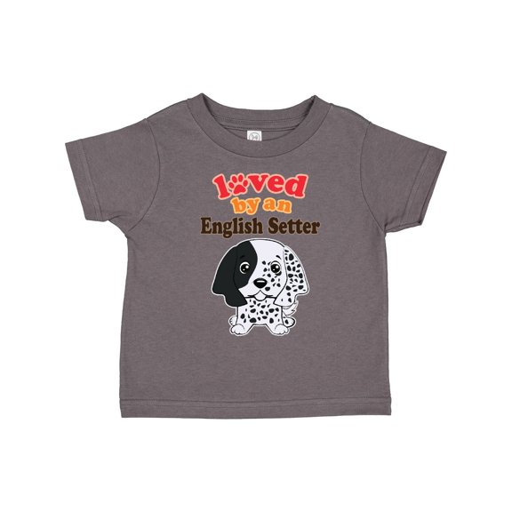 Inktastic English Setter Dog Gift Boys or Girls Toddler T-Shirt