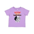 thumbnail image 1 of Inktastic English Setter Dog Gift Boys or Girls Toddler T-Shirt, 1 of 5
