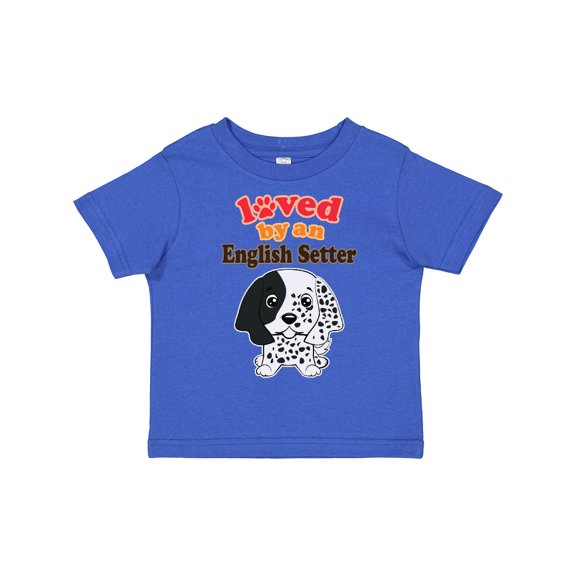 Inktastic English Setter Dog Gift Boys or Girls Toddler T-Shirt
