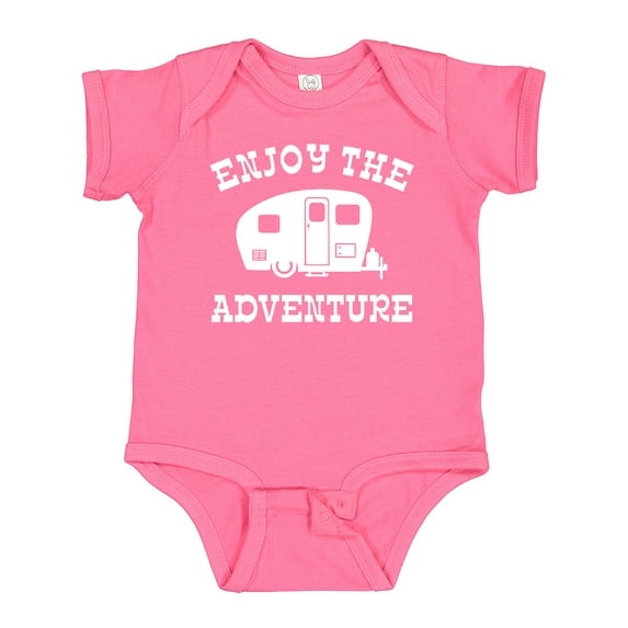 Inktastic Enjoy The Adventure RV Boys or Girls Baby Bodysuit