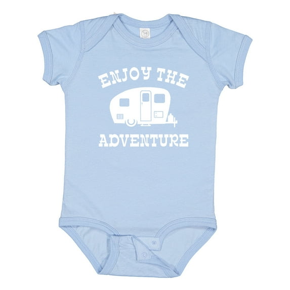 Inktastic Enjoy The Adventure RV Boys or Girls Baby Bodysuit