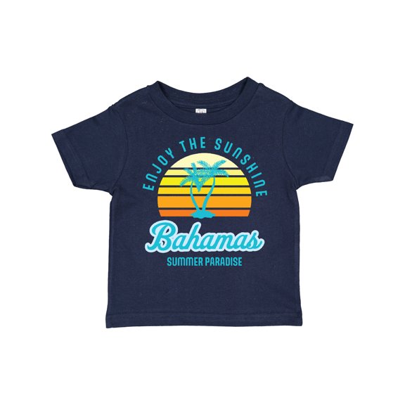 Inktastic Enjoy The Sunshine Bahamas Summer Paradise Boys or Girls Toddler T-Shirt
