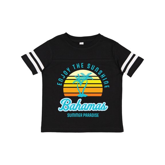 Inktastic Enjoy The Sunshine Bahamas Summer Paradise Boys or Girls Toddler T-Shirt