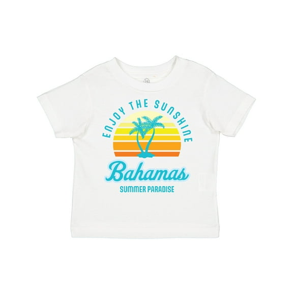 Inktastic Enjoy The Sunshine Bahamas Summer Paradise Boys or Girls Toddler T-Shirt