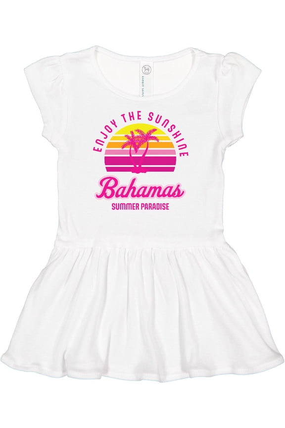 Enjoy The Sunshine Bahamas Summer Paradise Girls Baby Dress