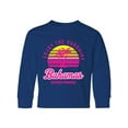 thumbnail image 1 of Inktastic Enjoy The Sunshine Bahamas Summer Paradise Long Sleeve Youth T-Shirt, 1 of 5