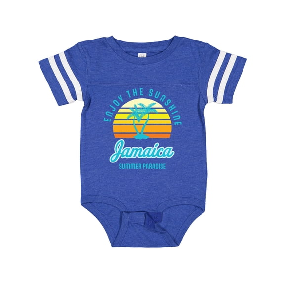 Inktastic Enjoy the Sunshine Jamaica Summer Paradise Boys or Girls Baby Bodysuit