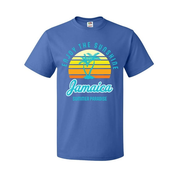 Inktastic Enjoy The Sunshine Jamaica Summer Paradise T-Shirt
