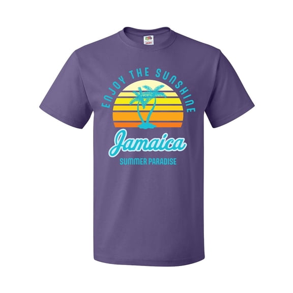 Inktastic Enjoy The Sunshine Jamaica Summer Paradise T-Shirt
