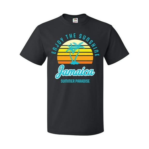 Inktastic Enjoy The Sunshine Jamaica Summer Paradise T-Shirt
