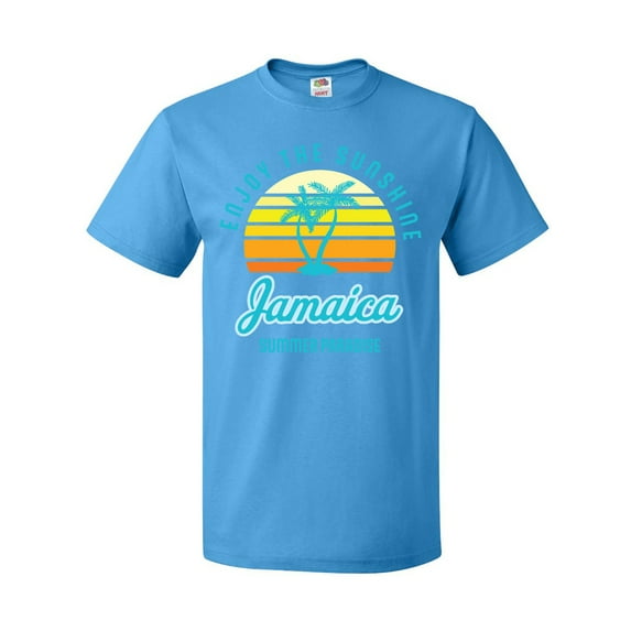 Inktastic Enjoy The Sunshine Jamaica Summer Paradise T-Shirt