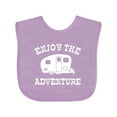 thumbnail image 1 of Inktastic Enjoy the Adventure RV Boys or Girls Baby Bib, 1 of 4