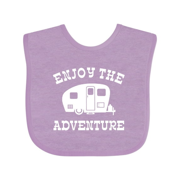Inktastic Enjoy the Adventure RV Boys or Girls Baby Bib