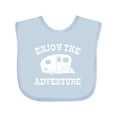 thumbnail image 1 of Inktastic Enjoy the Adventure RV Boys or Girls Baby Bib, 1 of 4