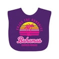 thumbnail image 1 of Inktastic Enjoy the Sunshine Bahamas Summer Paradise Boys or Girls Baby Bib, 1 of 4