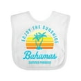 thumbnail image 1 of Inktastic Enjoy the Sunshine Bahamas Summer Paradise Boys or Girls Baby Bib, 1 of 4