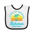 thumbnail image 1 of Inktastic Enjoy the Sunshine Bahamas Summer Paradise Boys or Girls Baby Bib, 1 of 4