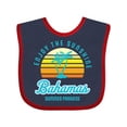 thumbnail image 1 of Inktastic Enjoy the Sunshine Bahamas Summer Paradise Boys or Girls Baby Bib, 1 of 4