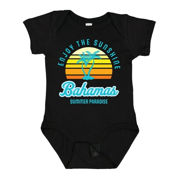 Inktastic Enjoy the Sunshine Bahamas Summer Paradise Boys or Girls Baby Bodysuit