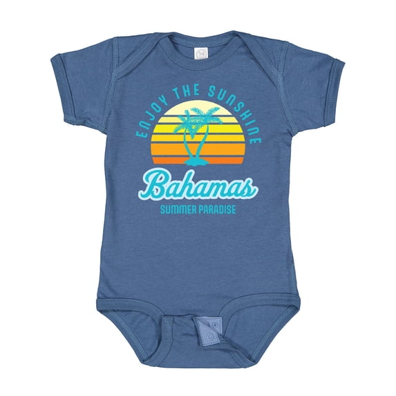 Inktastic Enjoy the Sunshine Bahamas Summer Paradise Boys or Girls Baby Bodysuit