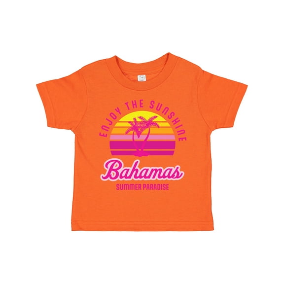 Inktastic Enjoy the Sunshine Bahamas Summer Paradise Boys or Girls Toddler T-Shirt