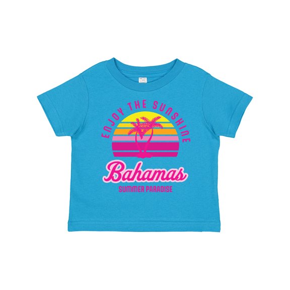 Inktastic Enjoy the Sunshine Bahamas Summer Paradise Boys or Girls Toddler T-Shirt