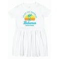 thumbnail image 1 of Inktastic Enjoy the Sunshine Bahamas Summer Paradise Girls Toddler Dress, 1 of 5