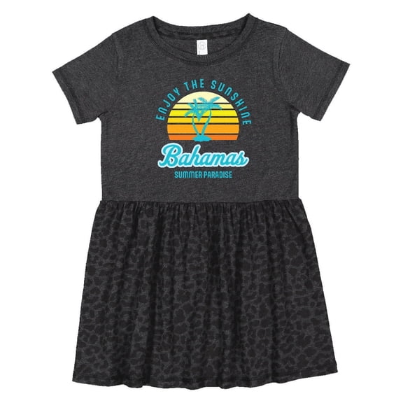 Inktastic Enjoy the Sunshine Bahamas Summer Paradise Girls Toddler Dress