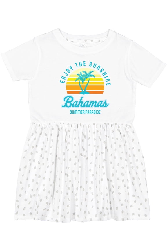 Enjoy the Sunshine Bahamas Summer Paradise Girls Toddler Dress