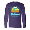 thumbnail image 1 of Inktastic Enjoy the Sunshine Bahamas Summer Paradise Long Sleeve T-Shirt, 1 of 5