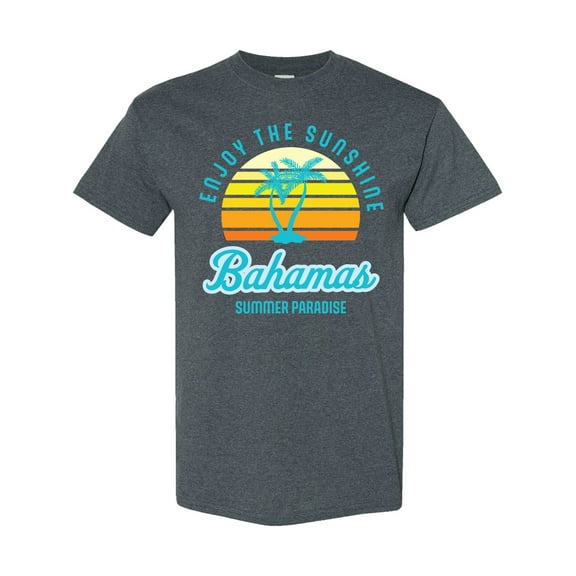 Inktastic Enjoy the Sunshine Bahamas Summer Paradise T-Shirt
