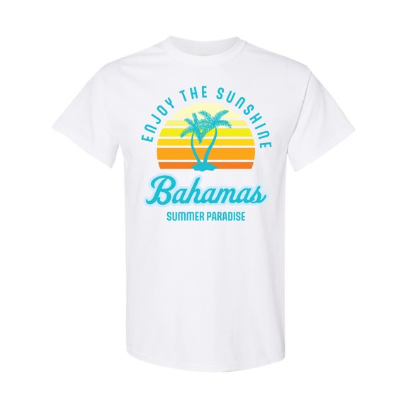 Inktastic Enjoy the Sunshine Bahamas Summer Paradise T-Shirt
