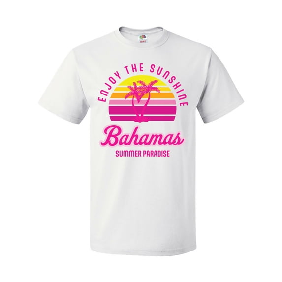 Inktastic Enjoy the Sunshine Bahamas Summer Paradise T-Shirt
