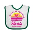 thumbnail image 1 of Inktastic Enjoy the Sunshine Florida Summer Paradise Boys or Girls Baby Bib, 1 of 4