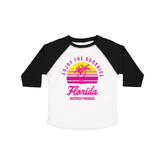 Inktastic Enjoy the Sunshine Florida Summer Paradise Boys or Girls Toddler T-Shirt