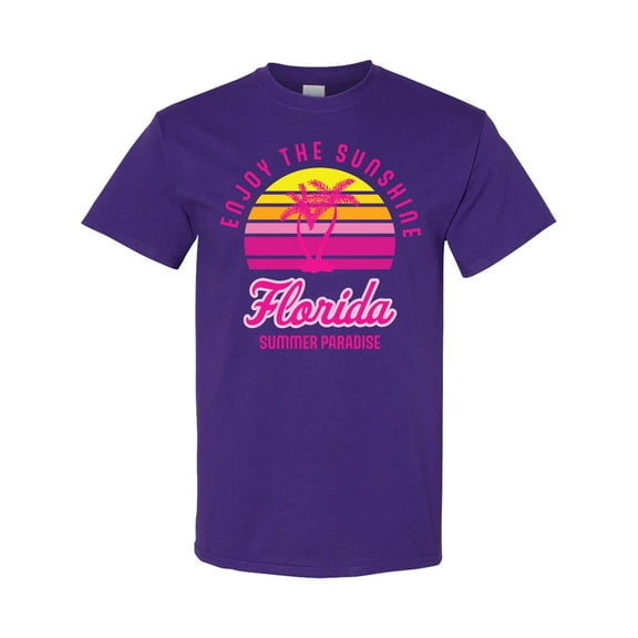 Inktastic Enjoy the Sunshine Florida Summer Paradise T-Shirt
