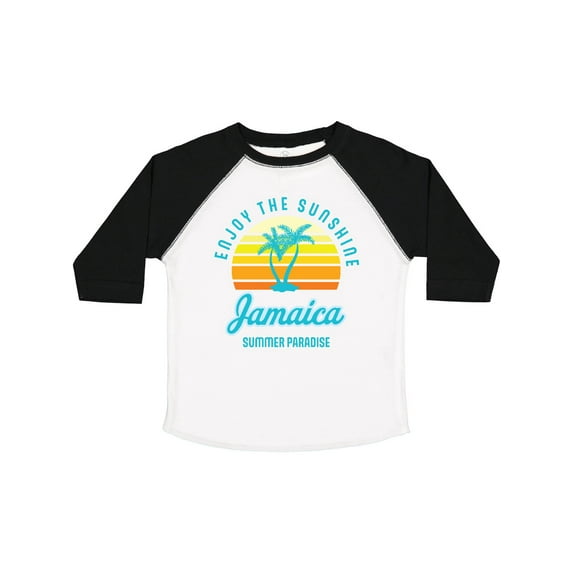 Inktastic Enjoy the Sunshine Jamaica Summer Paradise Boys or Girls Toddler T-Shirt