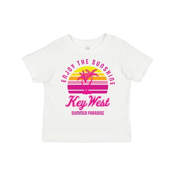 Inktastic Enjoy the Sunshine Key West Summer Paradise Boys or Girls Toddler T-Shirt