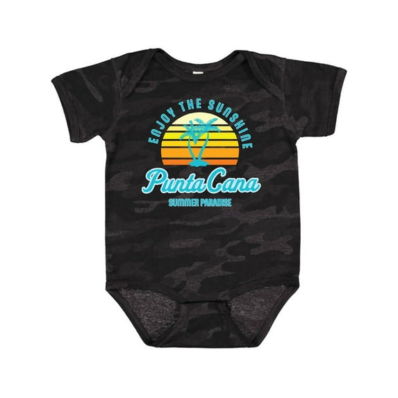 Inktastic Enjoy the Sunshine Punta Cana Summer Paradise Boys or Girls Baby Bodysuit