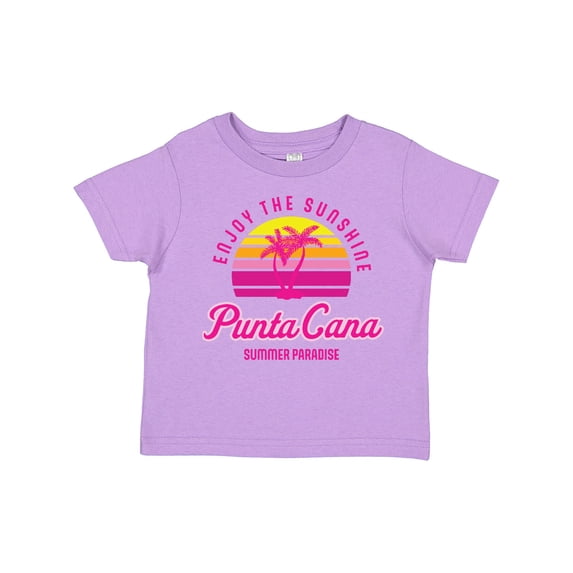 Inktastic Enjoy the Sunshine Punta Cana Summer Paradise Boys or Girls Toddler T-Shirt